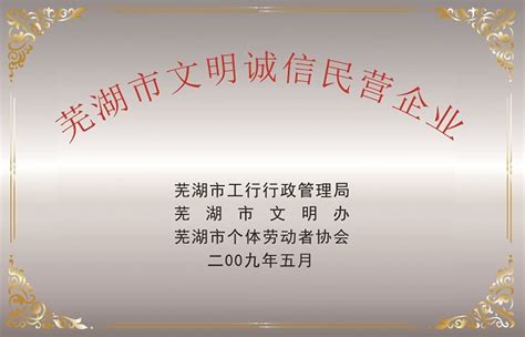 “芜湖市中小企业诚信经营联盟”成立大会顺利召开 - 公司动态 - 惠国征信服务股份有限公司