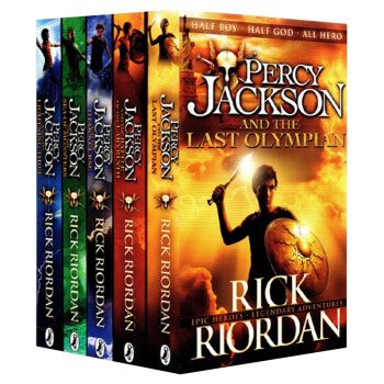 《波西杰克逊5本套装 英文原版小说 Percy Jackson 5 Books Collection》【摘要 书评 试读】- 京东图书
