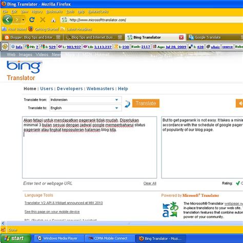 Bing Translator by Electronics SIte 8