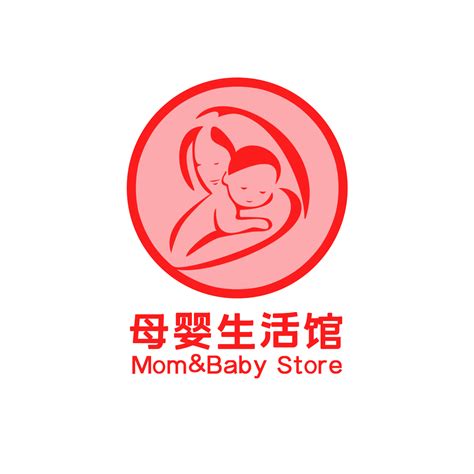 紫色母婴类标识标志设计图片下载_红动中国