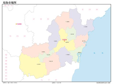 琼海市地名_海南省琼海市行政区划 - 超赞地名网