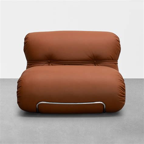 2022年新款意式ORSOLA 奥斯拉软垫扶手椅客厅酒店样板房休闲椅设计师单人沙发