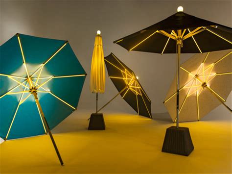 NI Parasol 350 Sunbrella阳伞灯，灯光和阳伞的完美结合 – 淘里乐