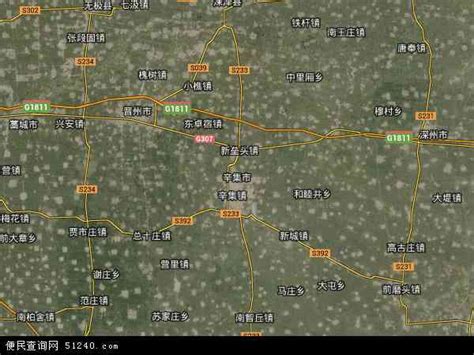 辛集市地图 - 辛集市卫星地图 - 辛集市高清航拍地图