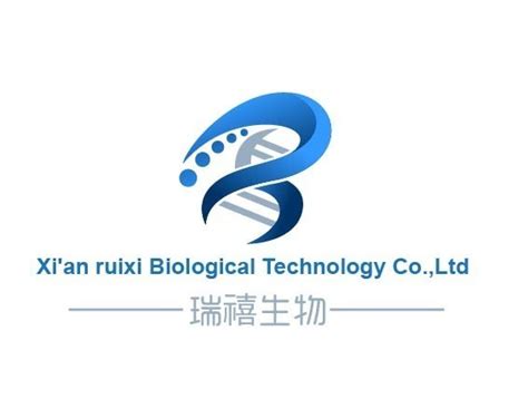 擎科生物科技公司标志创意采用了基因图案来抽象_空灵LOGO设计公司