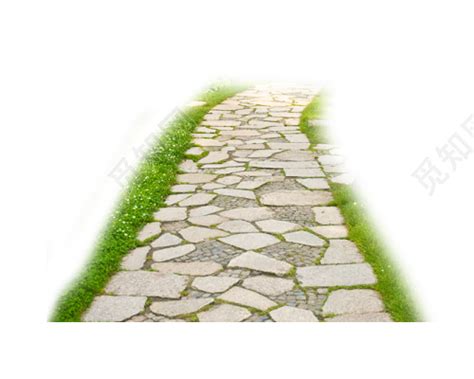 园林里的石子路叫什么,园林石头路,铺路的石头叫什么_大山谷图库