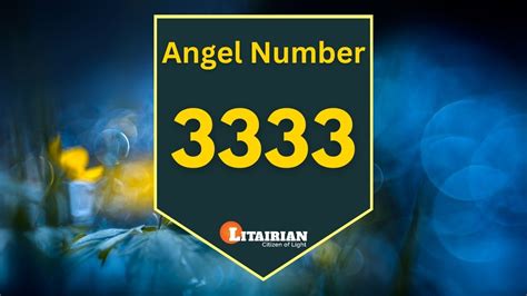 Angel Number 3333 Meaning And Significance