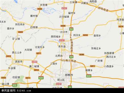 邯郸市永年地图,永年区,永年新_大山谷图库