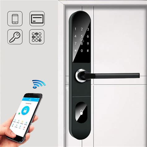 Digital Keycard TTlock Sliding Door Smart Lock Password 45mm