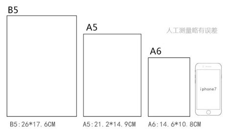 a5和b5的本子哪个大实物对比，b5会更大(但小于a4) — 久久经验网