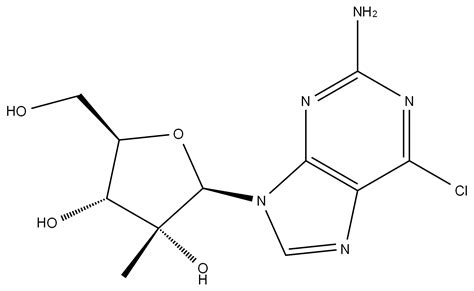 (2R,3R,4R,5R)-2-(2-アミノ-6-クロロ-9H-プリン-9-イル)-5-(ヒドロキシメチル)-3-メチルテトラヒドロフラン-3 ...