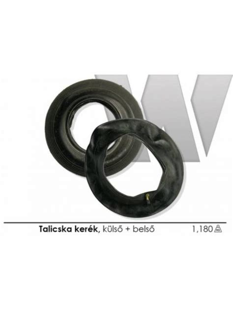Talicska kerék gumi 3.5x8 külső+belső - webba.hu
