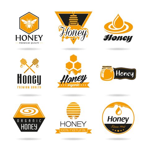 蜂蜜标签设计|平面|包装|nicolyn - 原创作品 - 站酷 (ZCOOL)