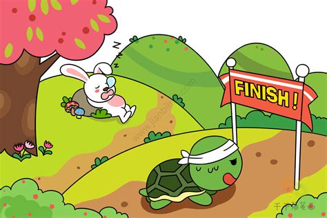 龟兔赛跑|插画|儿童插画|碧呀碧 - 原创作品 - 站酷 (ZCOOL)