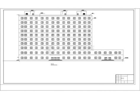 绥化市某公司高层办公楼设计cad详图及文字说明_室内节点图块_土木在线
