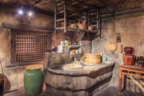 古代厨房,传统文化,文化艺术,摄影,汇图网www.huitu.com