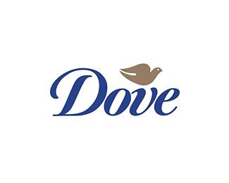 多芬(Dove)标志Logo设计含义，品牌策划vi设计介绍