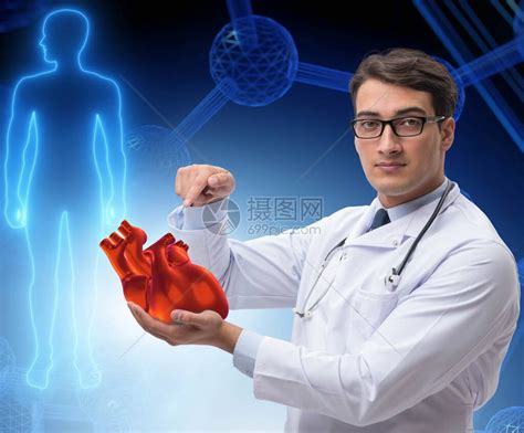 远程医疗概念中的心脏治疗高清图片下载-正版图片506504505-摄图网