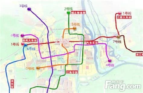 扬州最新地铁规划线路出炉-深物业湖畔御景业主论坛- 扬州房天下