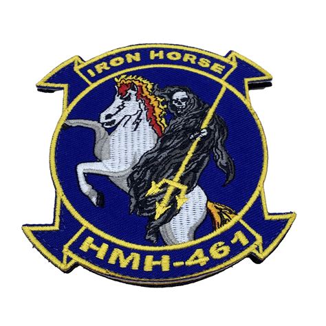 HMH-461 Ironhorse Squadron Patch – Sew On - Squadron Nostalgia