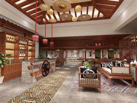 湘西文化的记忆——湘show餐厅设计_美国室内设计中文网