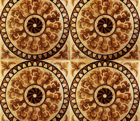 实木多层-艺术拼花系列-书香门地地板-南京锦华装饰