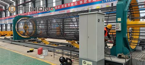 飞宏智能钢筋笼滚焊机助力国内项目建设 - 最近案例 - 山东飞宏工程机械有限公司