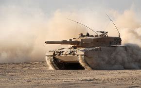 壁纸 战斗, 坦克, 坦克, 灰尘, 沙 桌面 - 图片号码569850