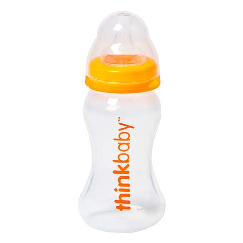 Thinkbaby Baby Bottle with Stage A Nipple (0-6 Months) - Twin Pack ...
