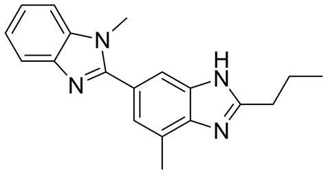 2-正丙基-4-甲基-6-(1-甲基苯并咪唑-2-基)苯并咪唑 - CAS:152628-02-9 - 广东翁江化学试剂有限公司