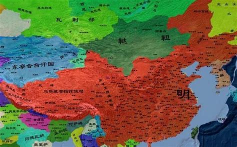 中国明朝地图-明朝地图全图-历史地图网