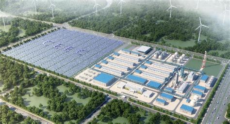 年产绿氨60万吨！中能建松原氢能产业园项目召开高层推进会-制氢--国际氢能网