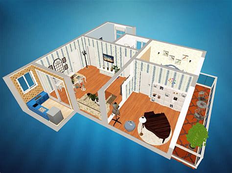家居3D设计DIY软件(HomeDesign3D)软件截图预览_当易网