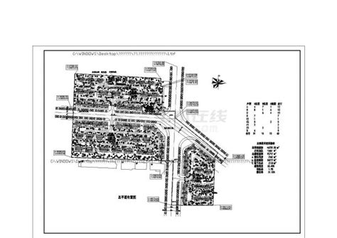 武安市南湖花园小区总平面规划设计CAD图纸（占地4.6万平米）_住宅小区_土木在线