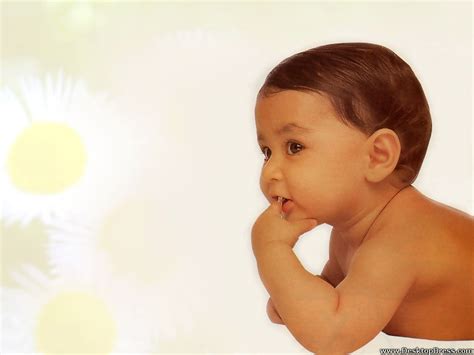 Desktop Wallpapers » Babies Backgrounds » Thinking Baby Boy » www ...