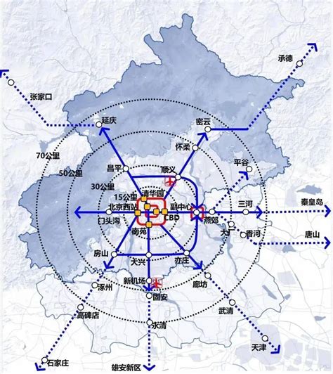 北京城市副中心规划图(官方公布)- 北京本地宝