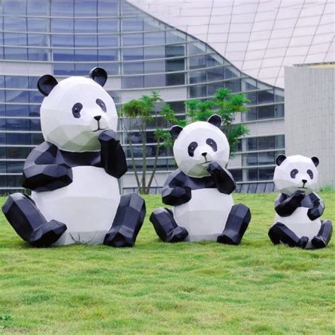 玻璃钢熊猫展功夫熊猫展地产商场开业庆典互动类活动道具租赁出售|资源-元素谷(OSOGOO)