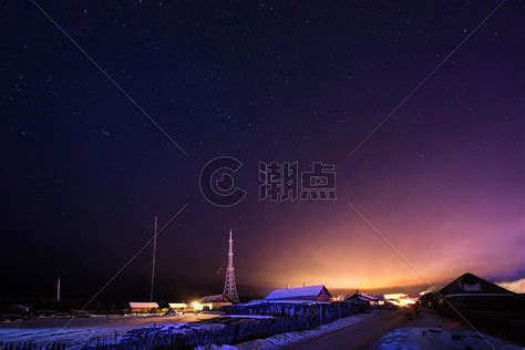 北极村宁静的夜晚摄影图5211*3474图片素材免费下载-编号836197-潮点视频