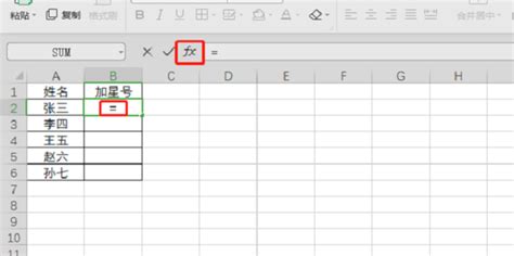 怎么在Excel里给名字打星号_360新知