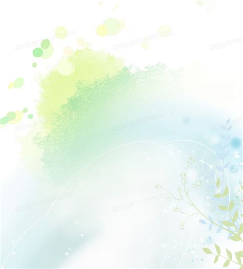 简约淡雅绿色花纹背景背景图片素材免费下载_熊猫办公