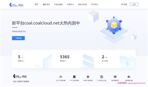炭云：上海CN2/上海联通/湖南联通/广州移动nat;100GB流量/300Mbps/共享IP/KVM,104.5元/年 - 云服务器网