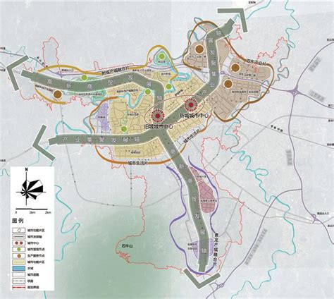 广东罗定2030规划图,罗定长岗坡大道规划图,广东罗定西片规划图_大山谷图库