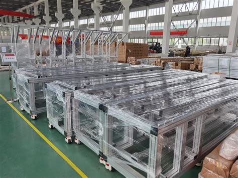 工业铝型材机架生产定做 机器机械设备铝框架支架定制加工厂家-澳宏铝业公司