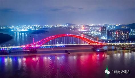 南沙这五年丨通体火红的湾区“网红桥”，快“生日”啦！