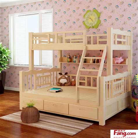 儿童房上下床有哪些样式？看15款儿童房设计_合抱木装修网