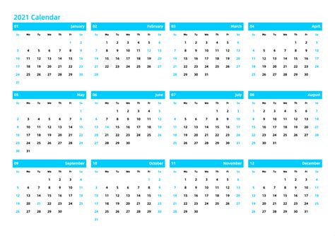 2024年日历表 中文版 横向排版 周一开始 带农历 - 模板[DF004] - 日历精灵