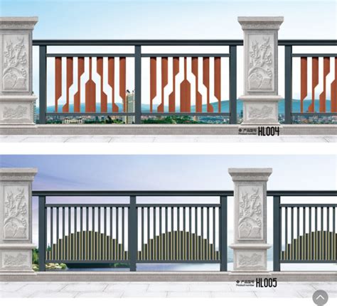 特色不锈钢桥梁护栏设计效果图展示（以量产）-新美叶桥梁装饰厂家