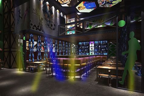 精品咖啡与酒吧的复合型餐饮空间设计案例 - 金博大建筑装饰集团公司