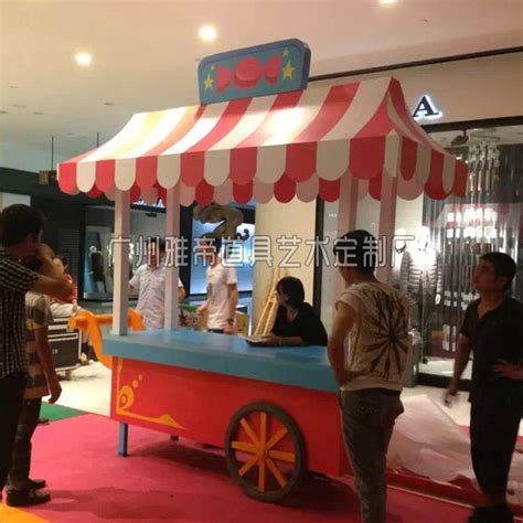 门市化妆品品牌展示车 春节活动糖果马车 商场售货车促销花车-阿里巴巴
