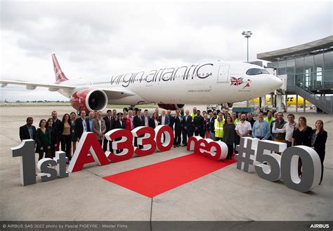 维珍大西洋航空接收其首架空客A330neo飞机 - 橙心物流网